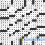 Saturday September 7 2019 Diary Of A Crossword Fiend