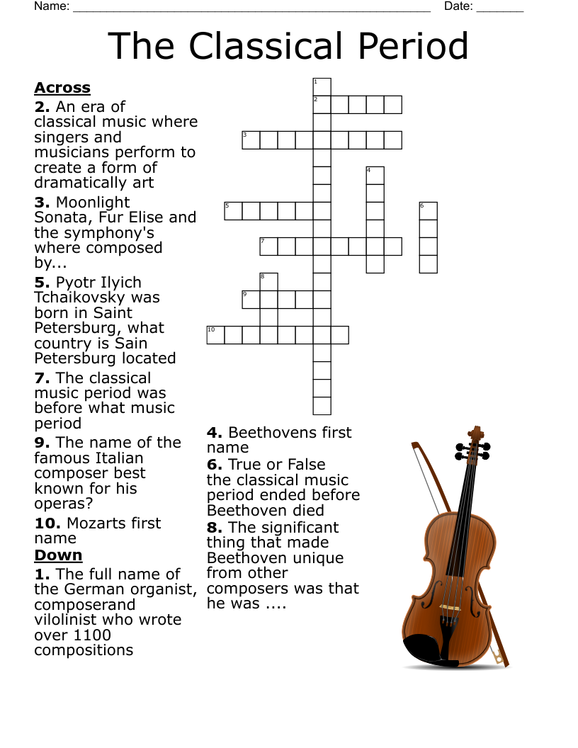 SCAVENGER HUNT FINALE Crossword WordMint