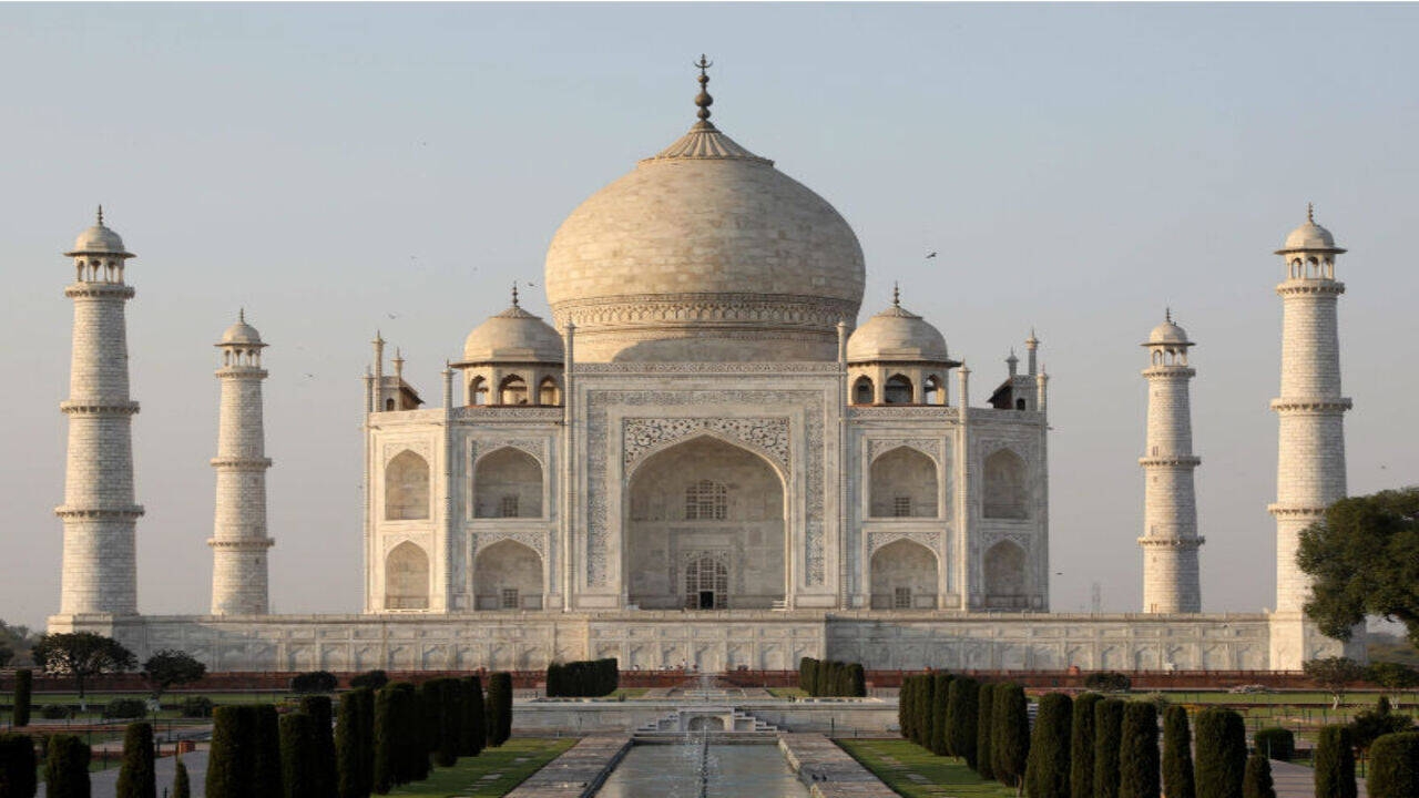 taj mahal site crossword clue