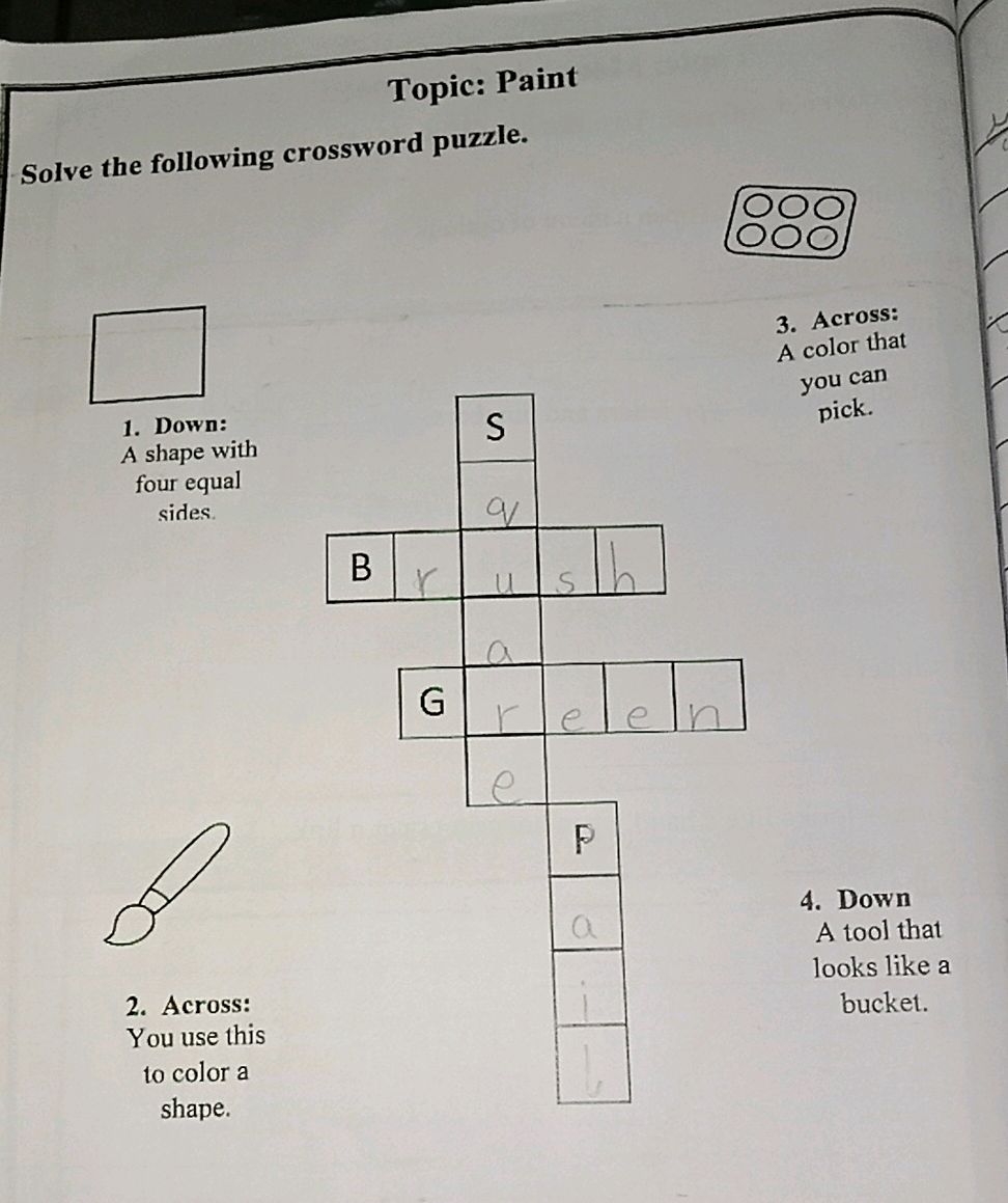 Solve The Following Crossword Puzzle 1 StudyX