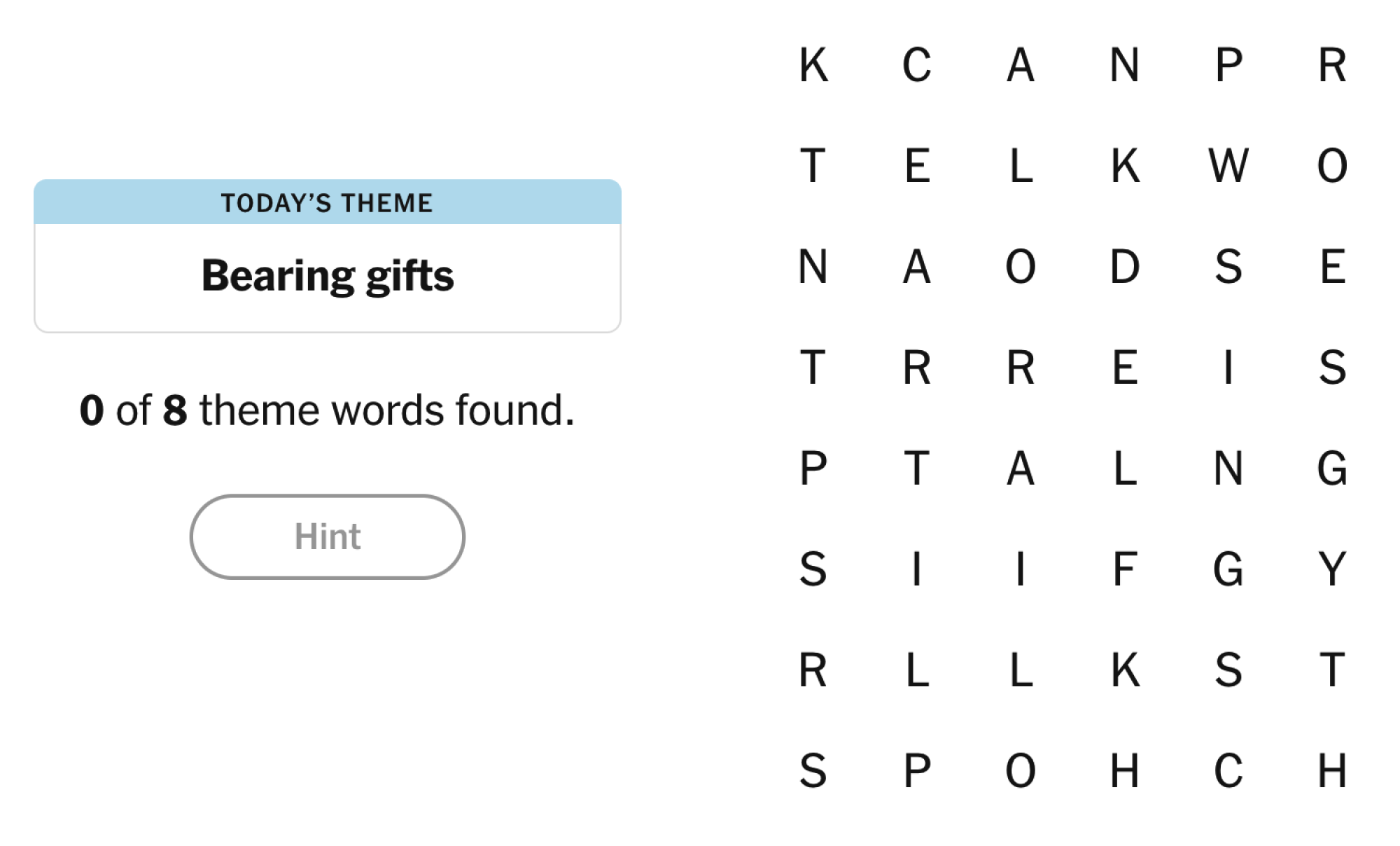 bearing crossword clue