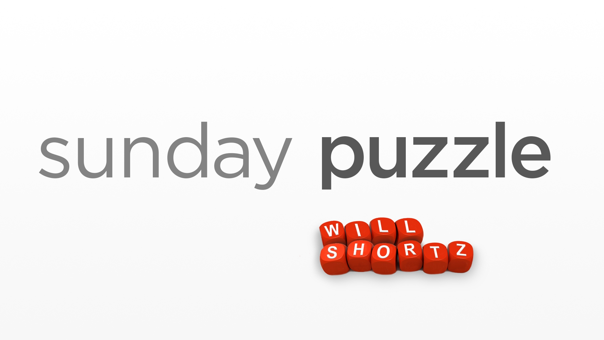 Sunday Puzzle The Reverse Is Also True WWNO