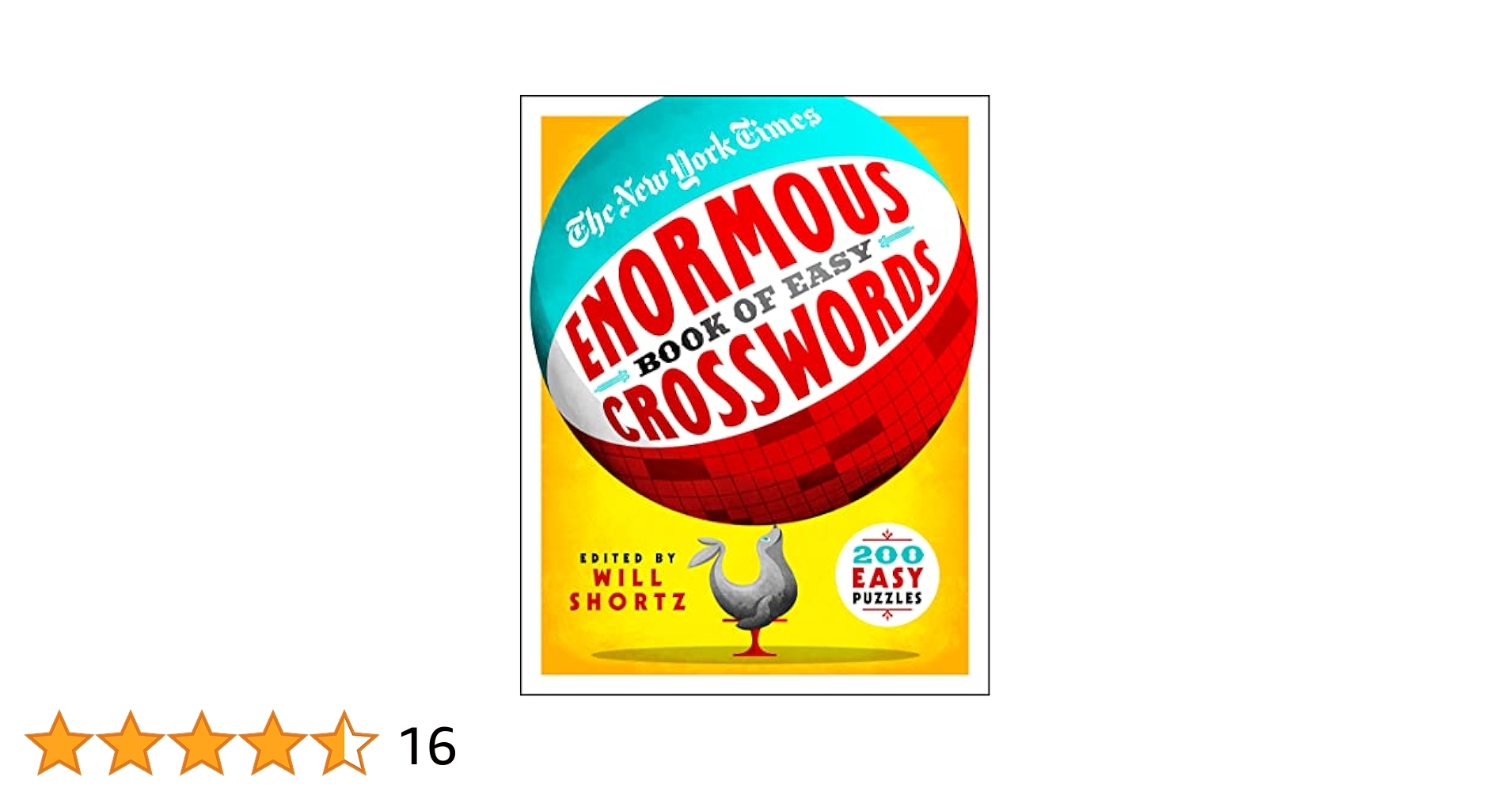 The New York Times Enormous Book Of Easy Crosswords 200 Easy Puzzles The New York Times Shortz Will 9781250891488 Books Amazon ca
