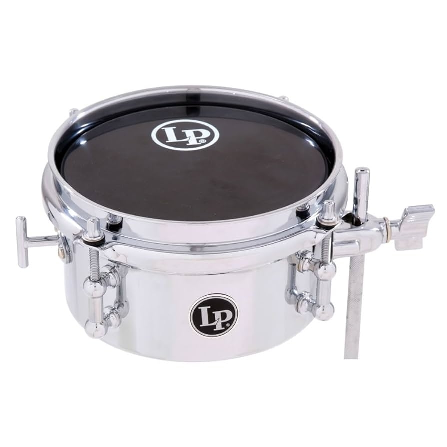 Timbales Lp Latin Percussion LP 6 Micro Snare Drum LP846 SN Drums Crossword Clue