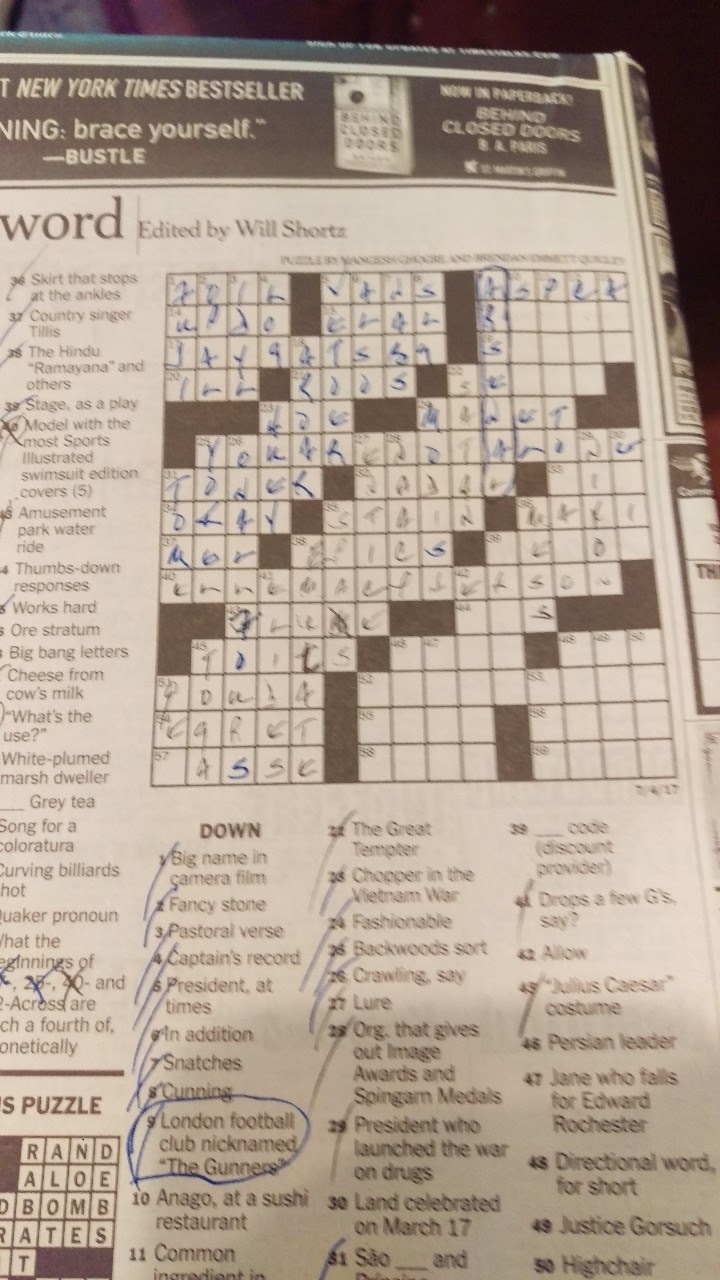 TimeOut An Unintentional Present From The NYTimes