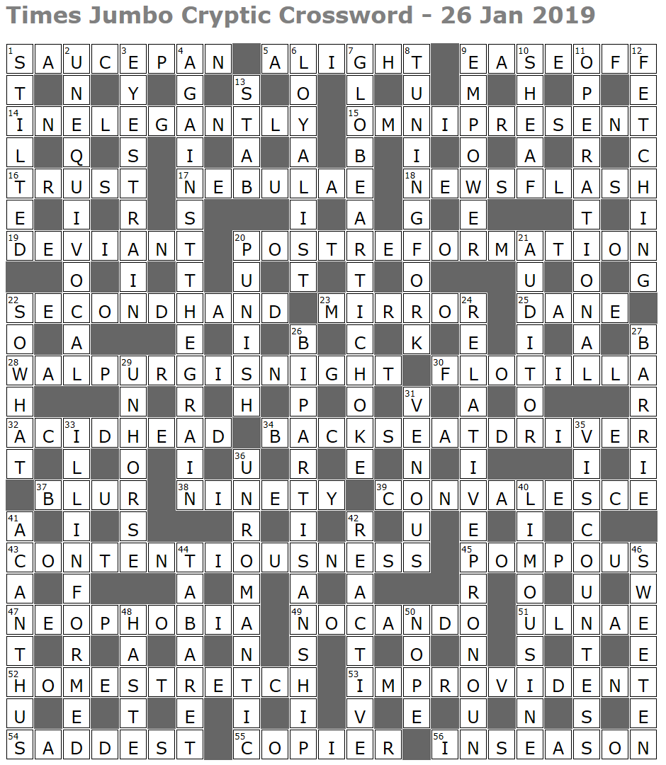 condescend crossword clue