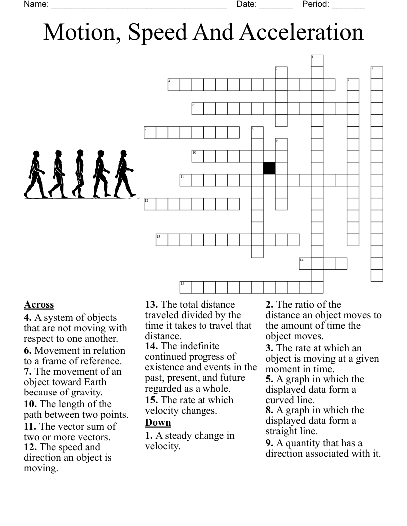 animation frame crossword clue