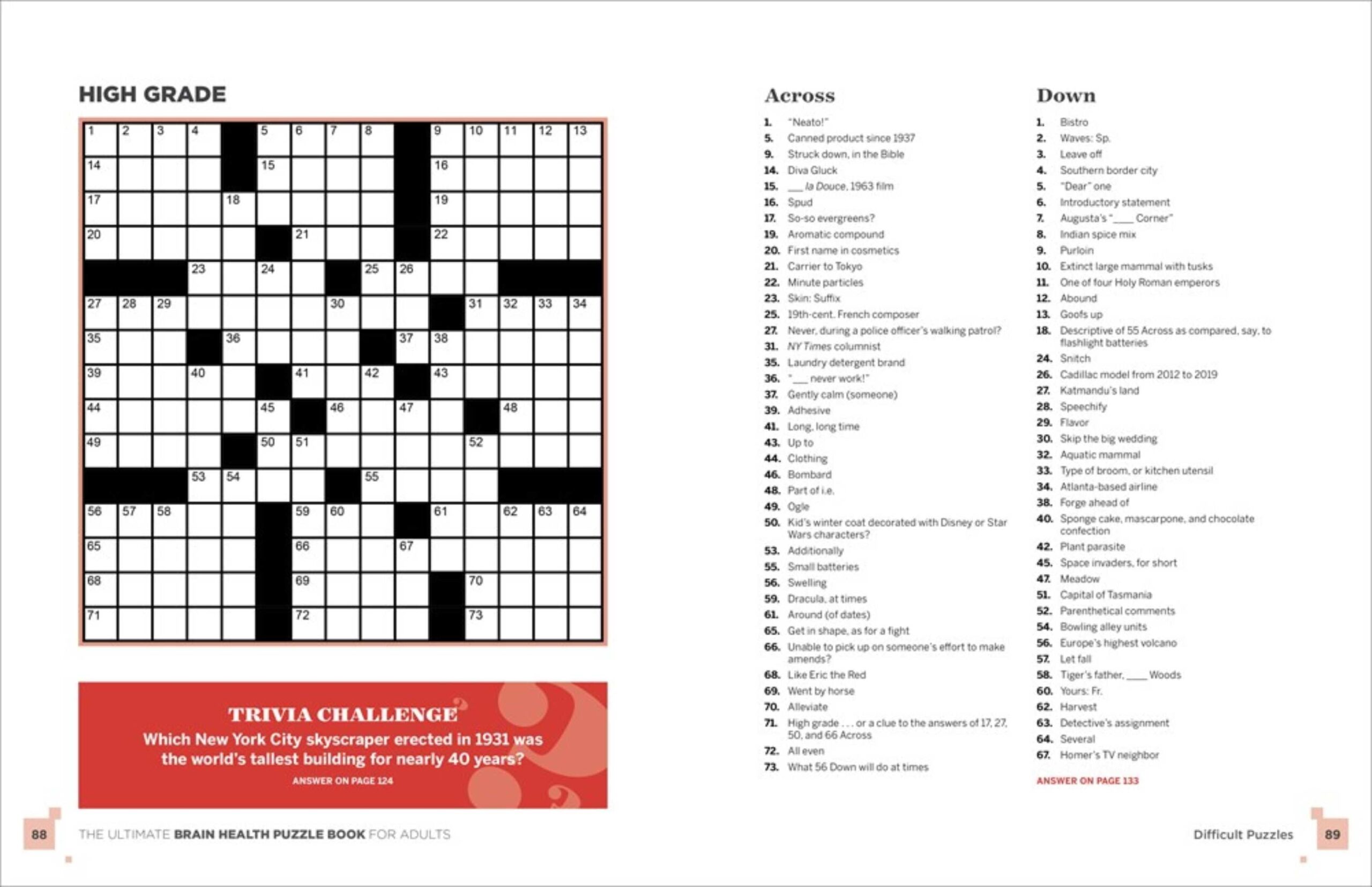 crossword for abound