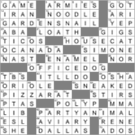 Unit Of Explosive Force Crossword Clue Archives LAXCrossword