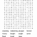 Victory In Jesus Word Search WordMint