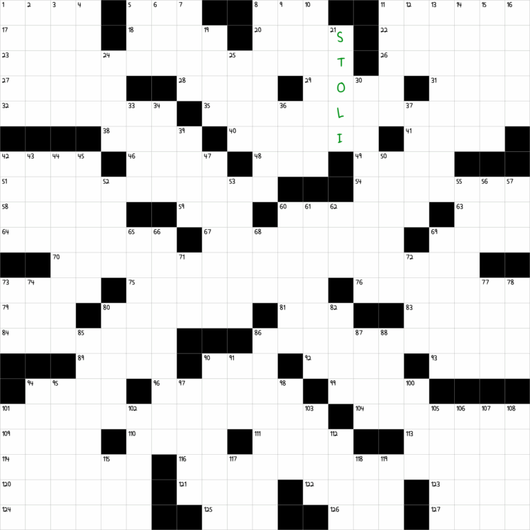 Vodka Brand Informally NYT Crossword Clue February 9 2025