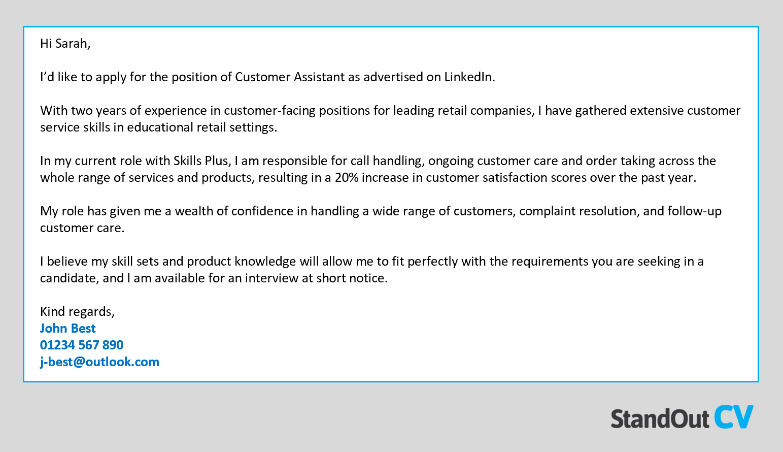 What To Write In An Email When Sending A CV Examples What To Write In An Email When Sending A CV Examples