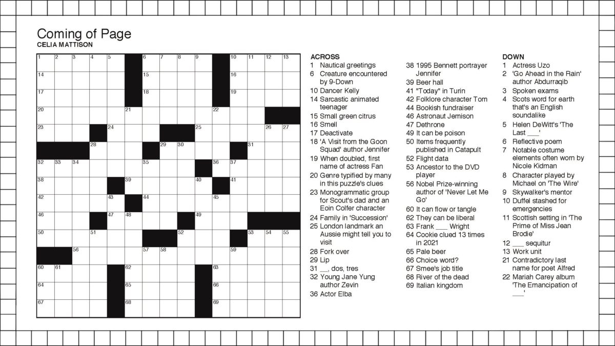 crossword clue argue