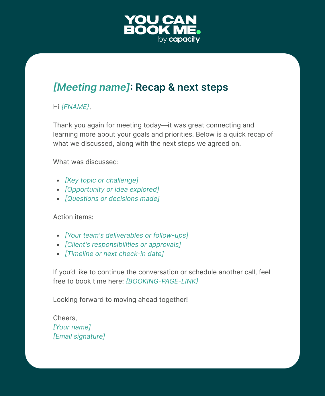 Your Guide To Writing Meeting Follow Up Emails 19 Free Templates Your Guide To Writing Meeting Follow Up Emails 19 Free Templates