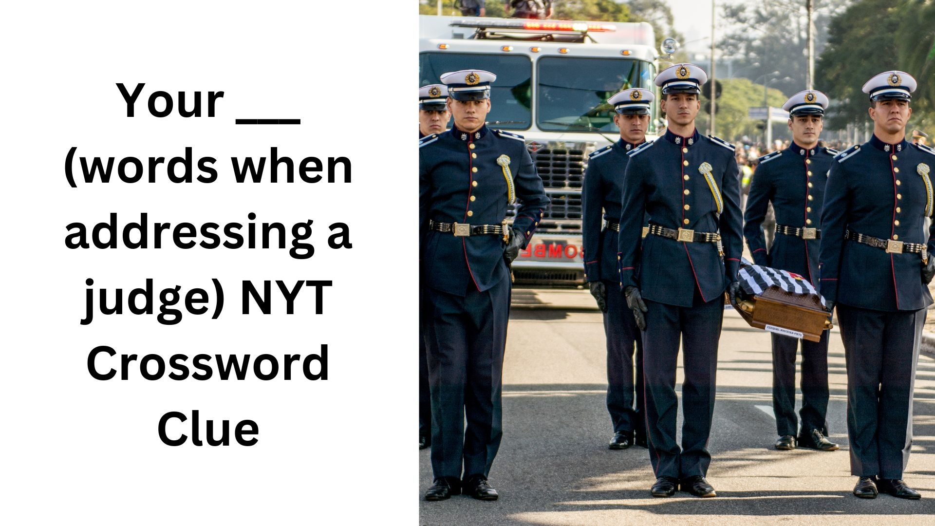 Your words When Addressing A Judge NYT Crossword Clue November 21 2024 Your words When Addressing A Judge NYT Crossword Clue November 21 2024