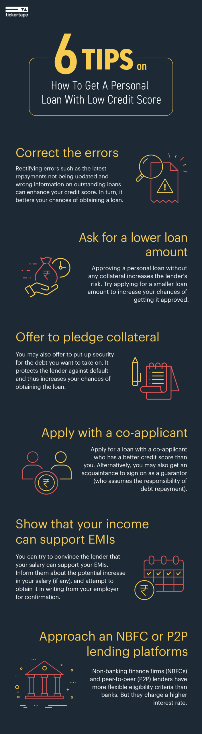 6 Ways To Get A Personal Loan With A Bad Credit Score Blog By Tickertape