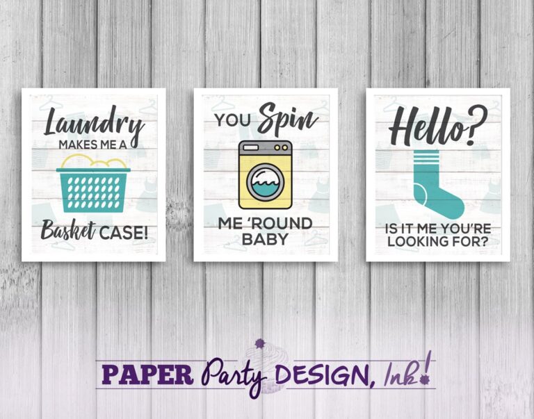 8 X 10 Laundry Room Sign Trio Digital Laundry Room Signs Printable Laundry Room Decor Set Of 3 Laundry Room Printable Set Etsy