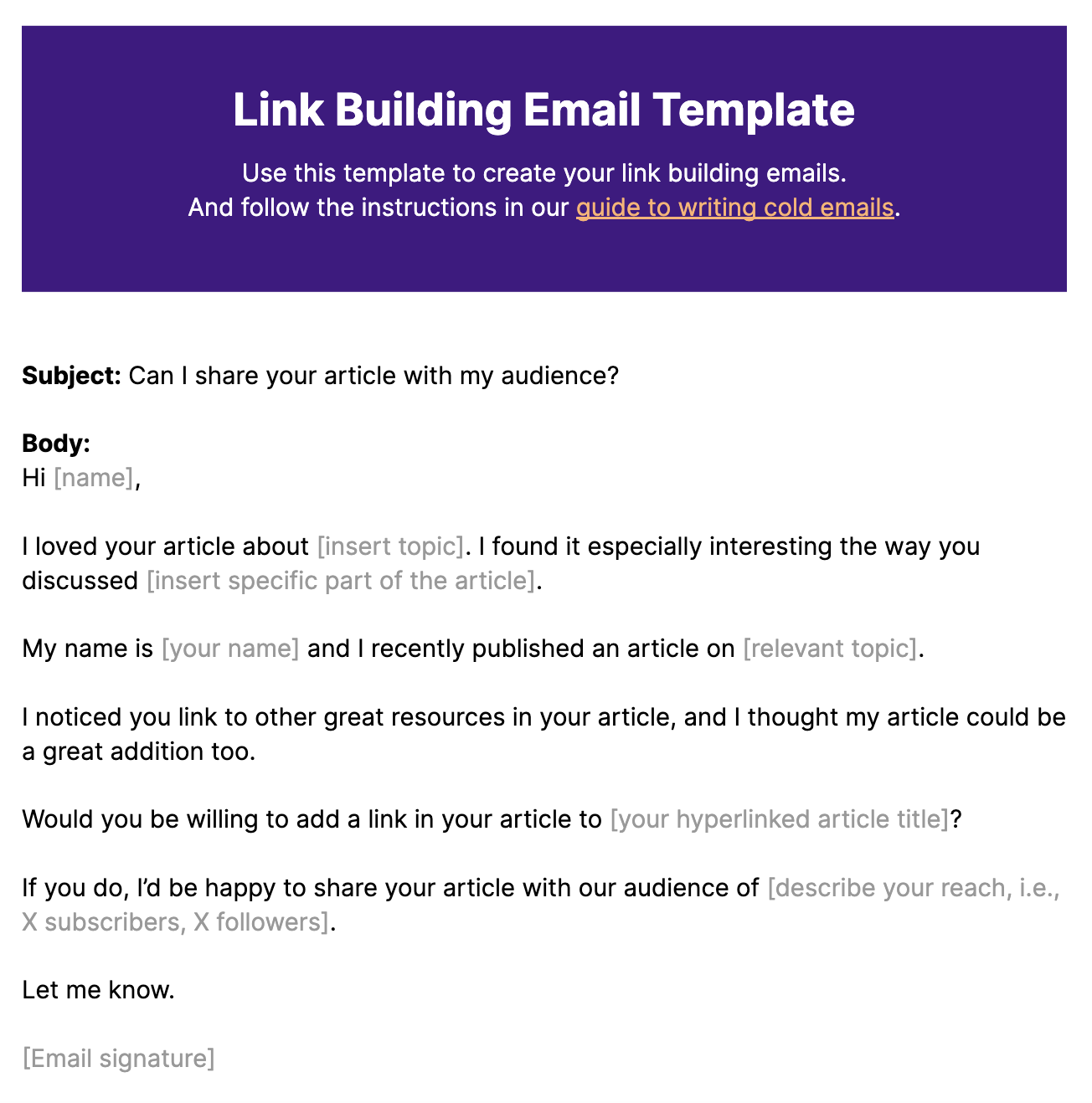 11 Cold Email Templates Sure To Attract Hot Leads