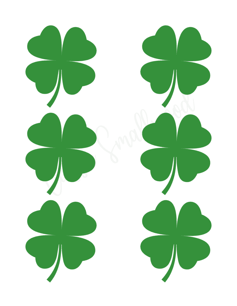 12 Cute Four Leaf Clover Printable Templates FREE Cassie Smallwood 12 Cute Four Leaf Clover Printable Templates FREE Cassie Smallwood