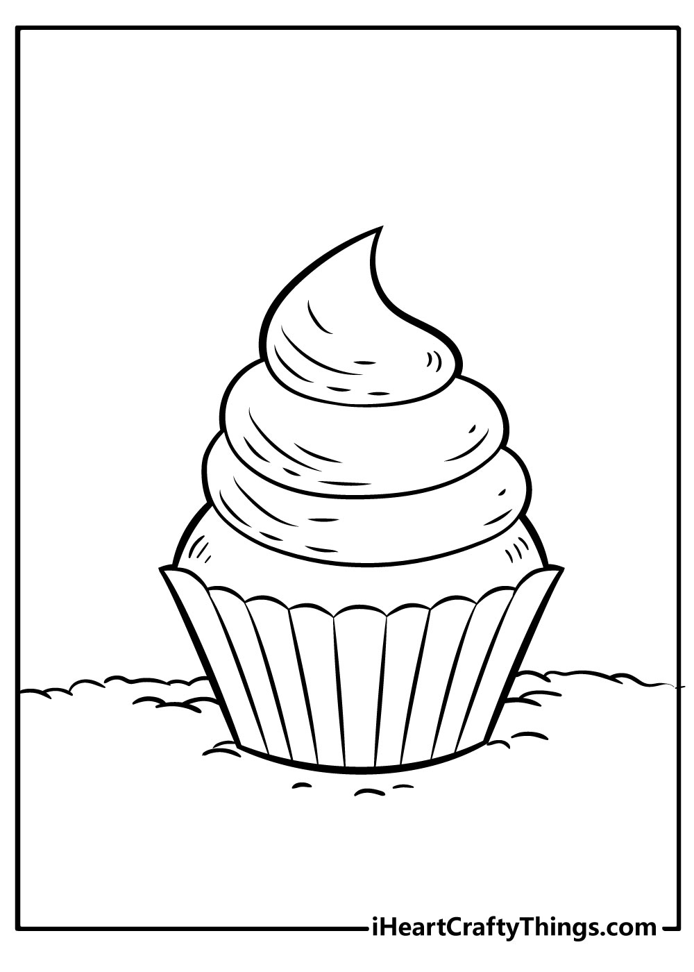 15 Cupcake Coloring Pages 100 Free Printables 15 Cupcake Coloring Pages 100 Free Printables