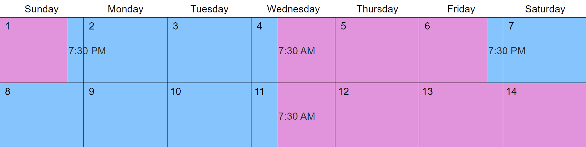 2 2 5 5 Visitation Schedule Examples How Does It Work 2 2 5 5 Visitation Schedule Examples How Does It Work