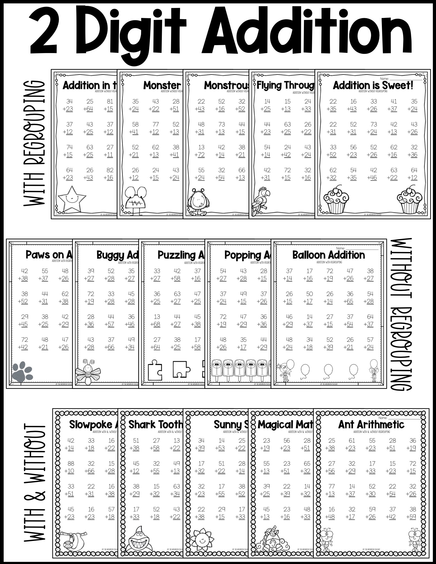mixed addition and subtraction worksheets mixed addition and subtraction worksheets