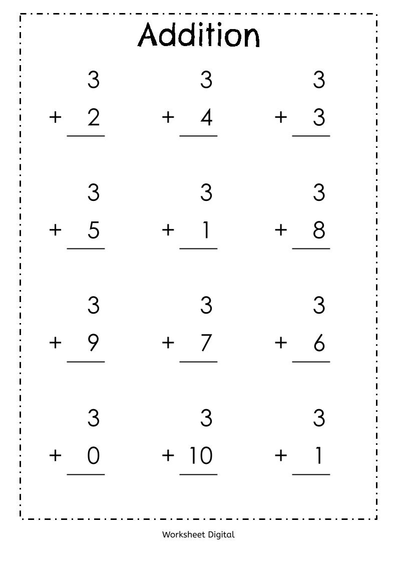 20 Printable Addition Worksheets Numbers 1 10 For Preschool Kindergarten 1st Grade Homeschool Math Etsy 20 Printable Addition Worksheets Numbers 1 10 For Preschool Kindergarten 1st Grade Homeschool Math Etsy