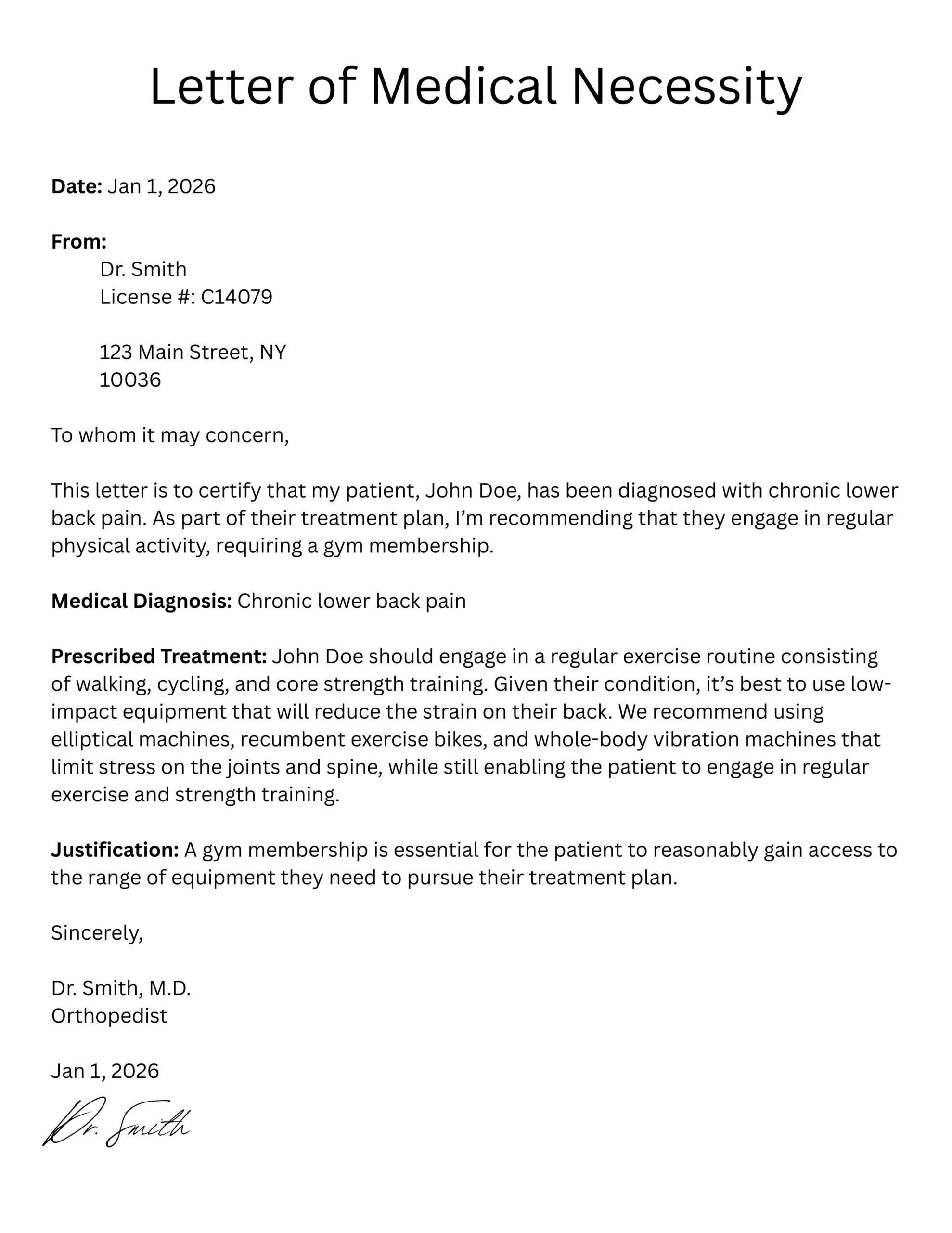 letter of medical necessity template letter of medical necessity template