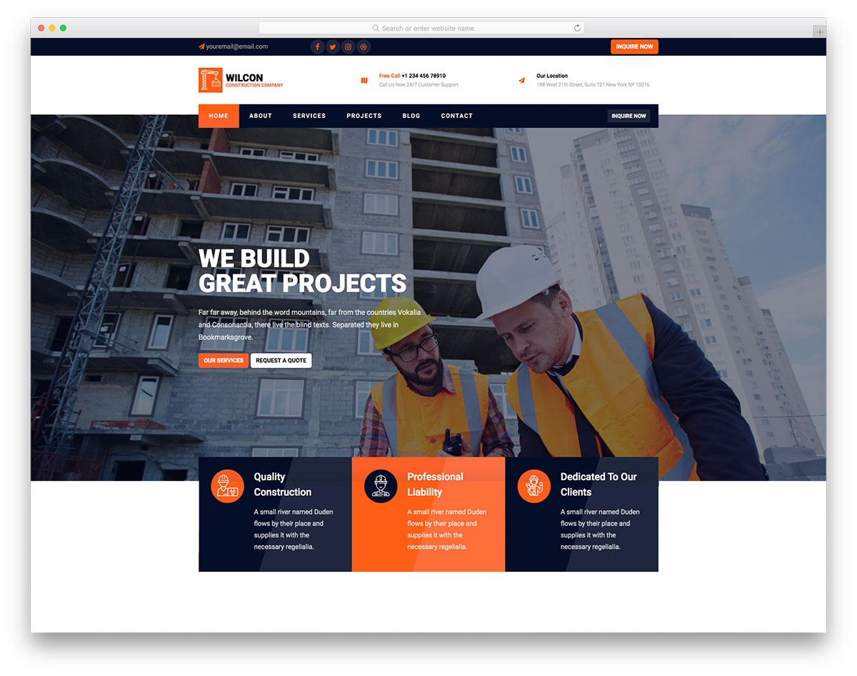 30 Best Construction Company Website Templates 2026 Colorlib 30 Best Construction Company Website Templates 2026 Colorlib
