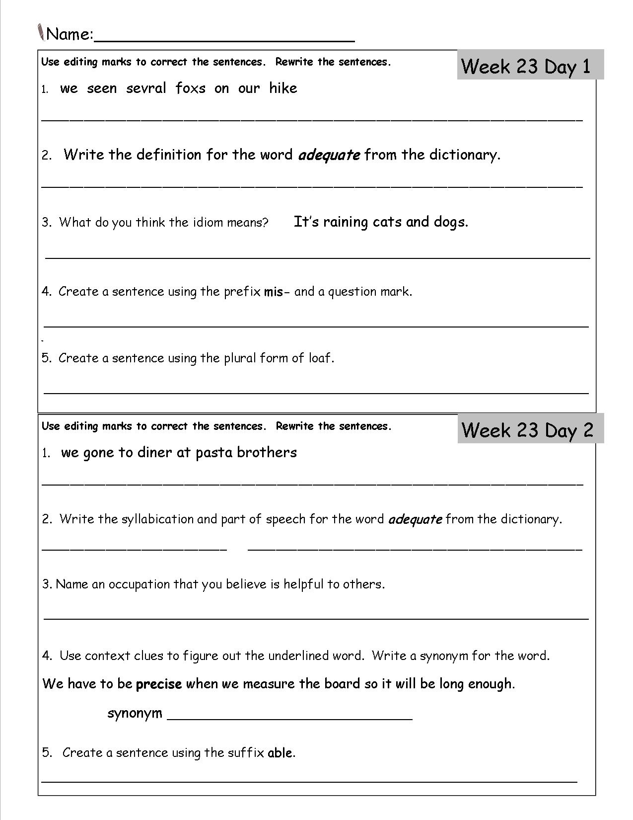 3rd Grade Language Arts Worksheets Worksheets Library 3rd Grade Language Arts Worksheets Worksheets Library