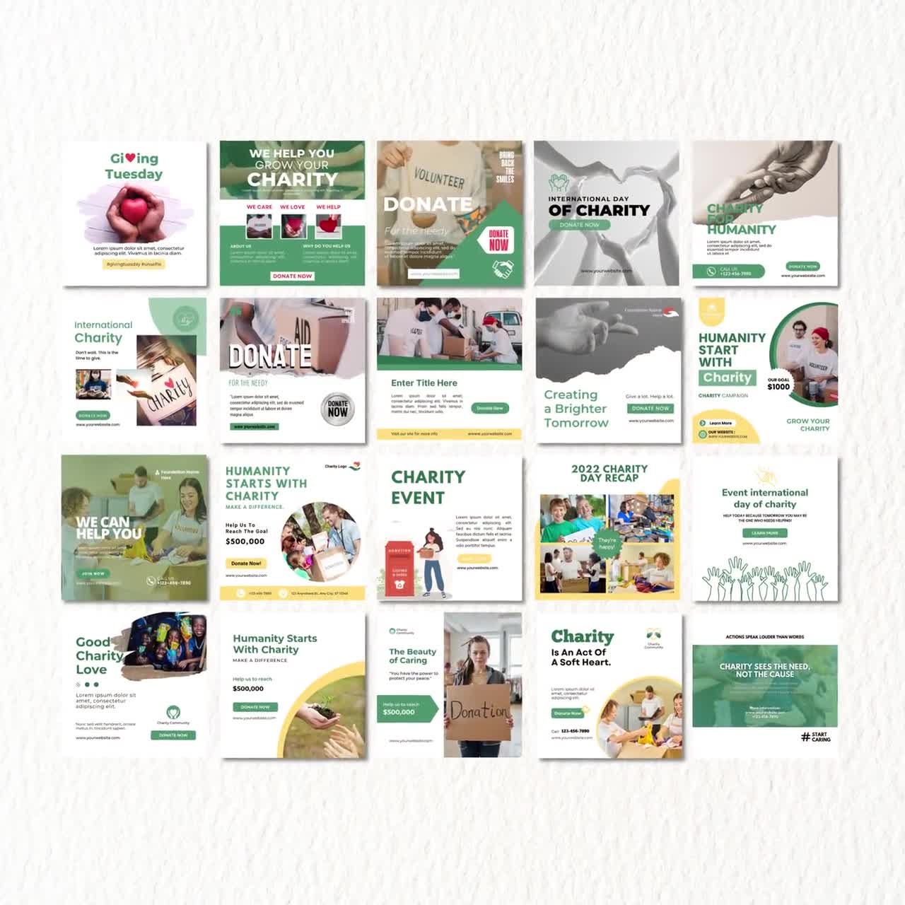 40 Nonprofit Charity Instagram Templates Giving Tuesday digital Download Etsy Israel 40 Nonprofit Charity Instagram Templates Giving Tuesday digital Download Etsy Israel