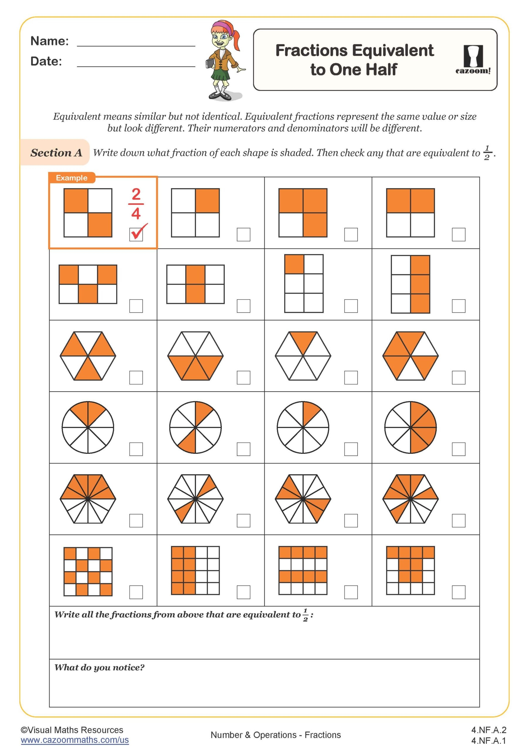 4th Grade Math Worksheets Free Printable PDFs With Answers