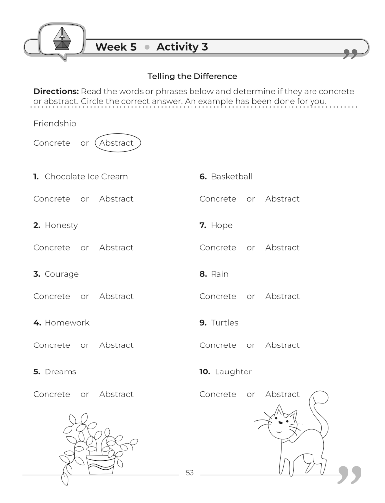 4th grade english worksheets