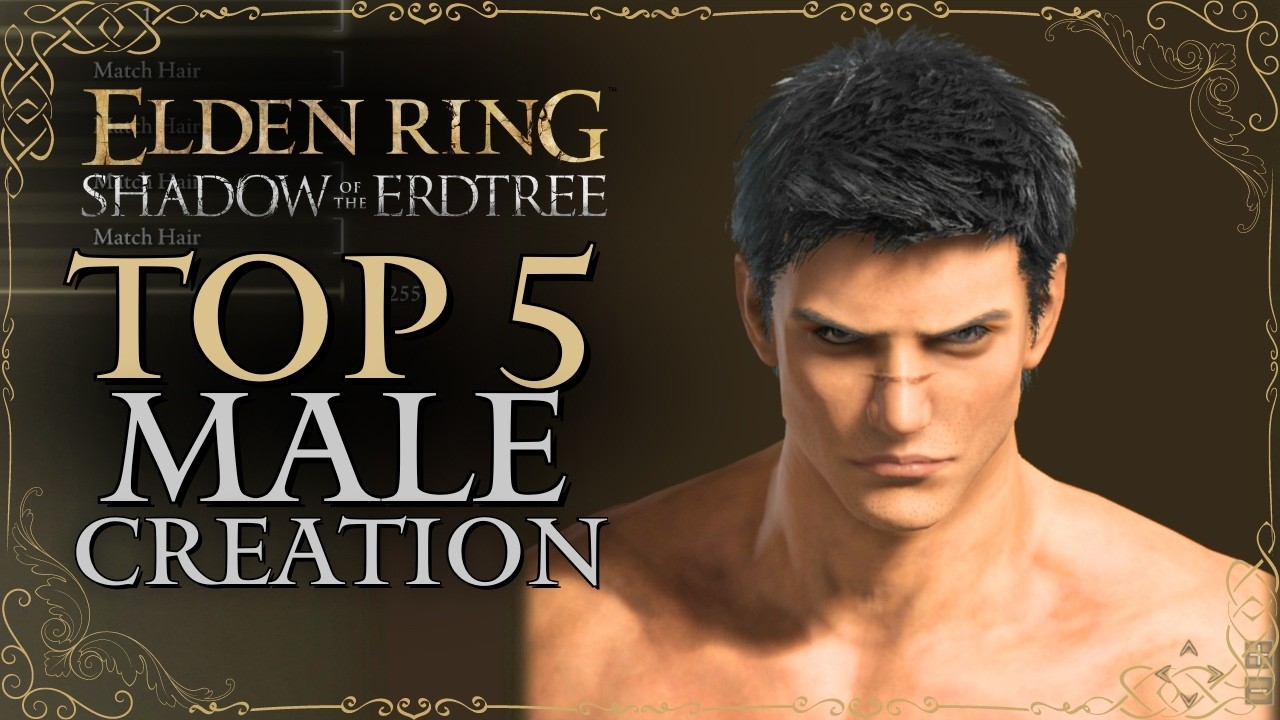 5 Best Male Character Creations In Elden Ring YouTube