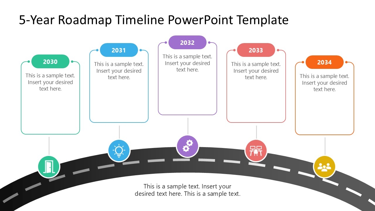 roadmap template powerpoint