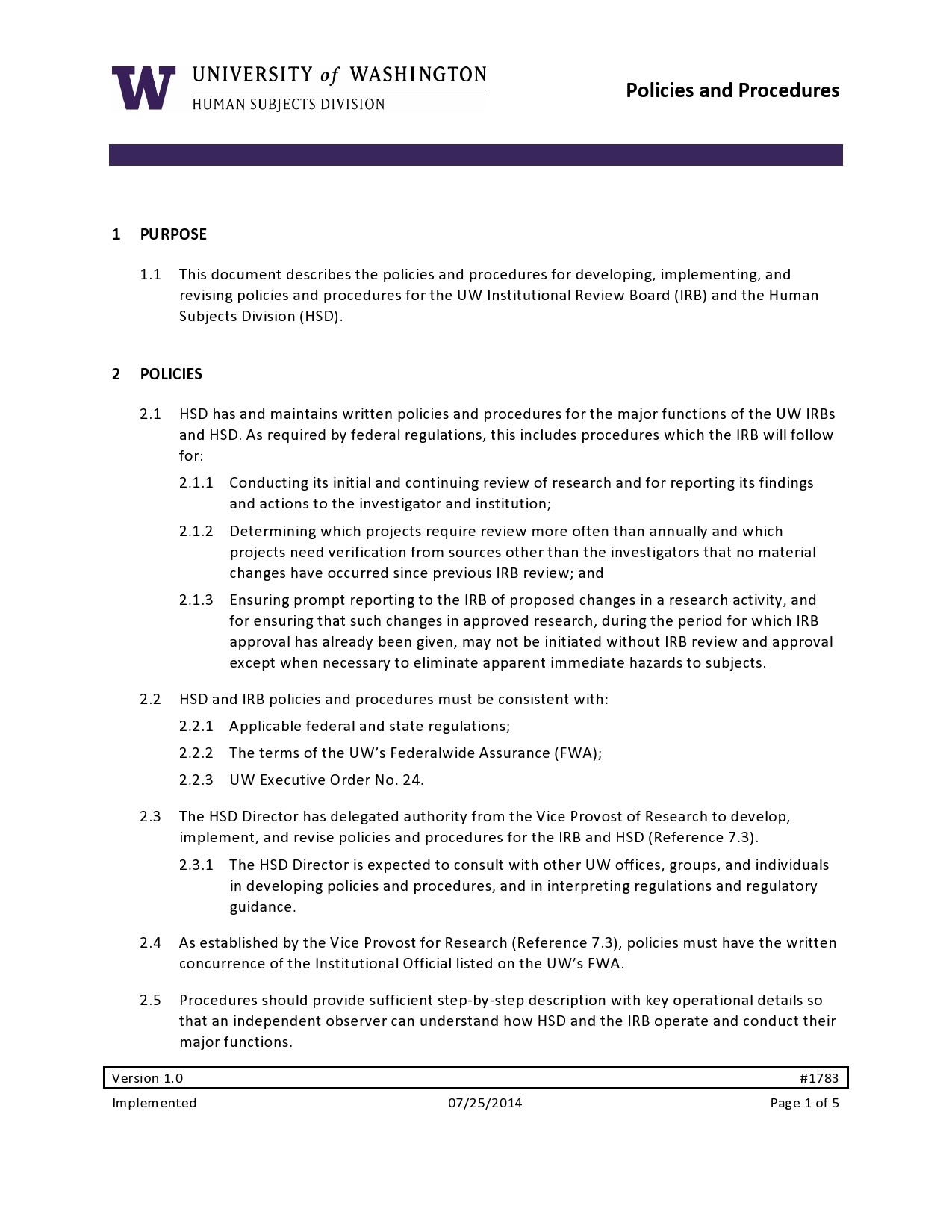policy and procedure template policy and procedure template