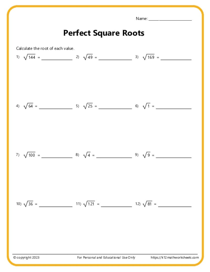 6th Grade Algebra Worksheets