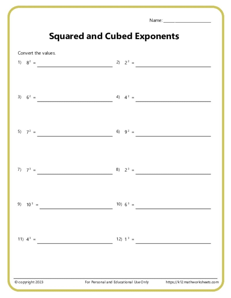 6th Grade Algebra Worksheets 6th Grade Algebra Worksheets