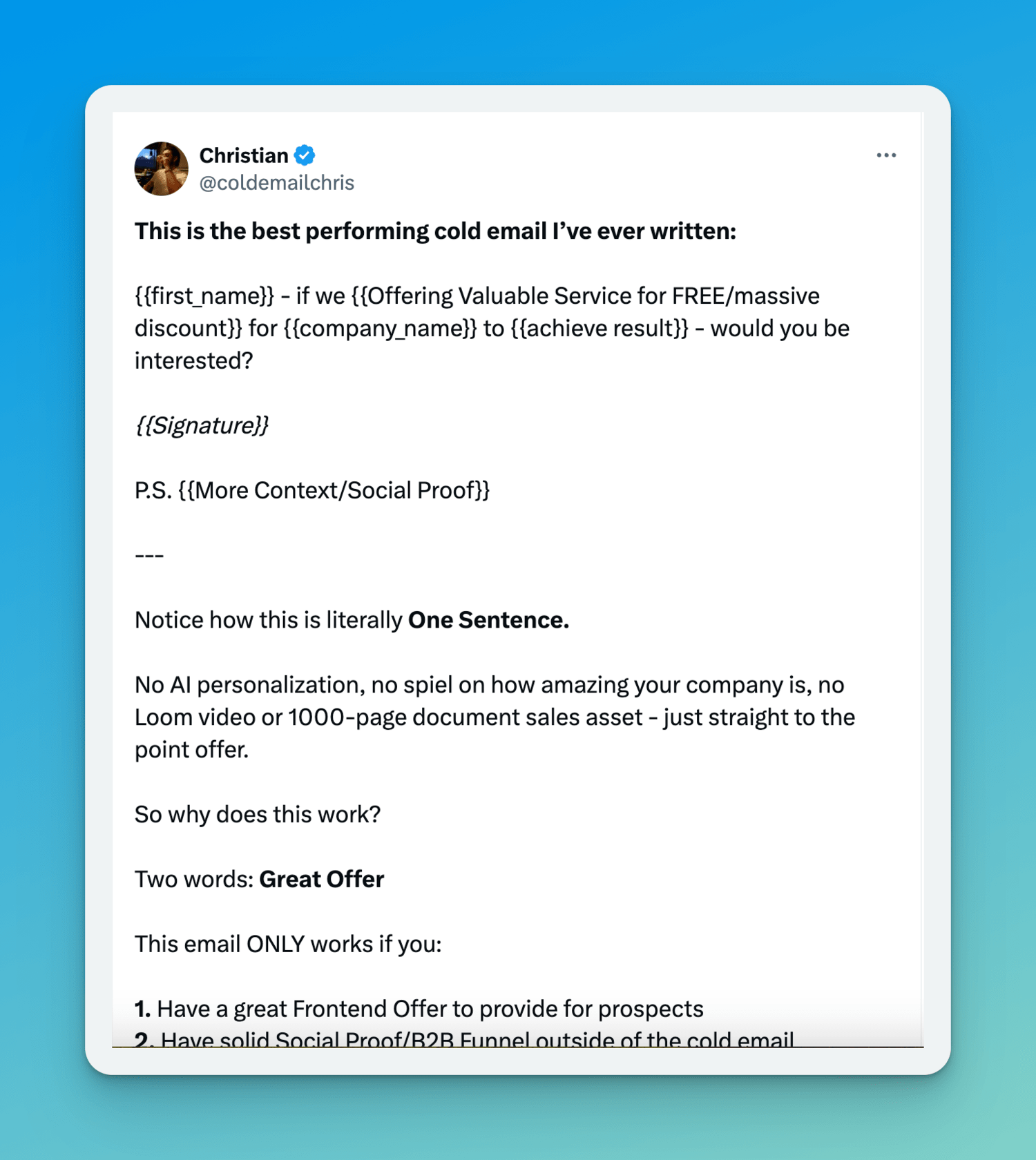7 Best Cold Email Templates For B2B Outreach