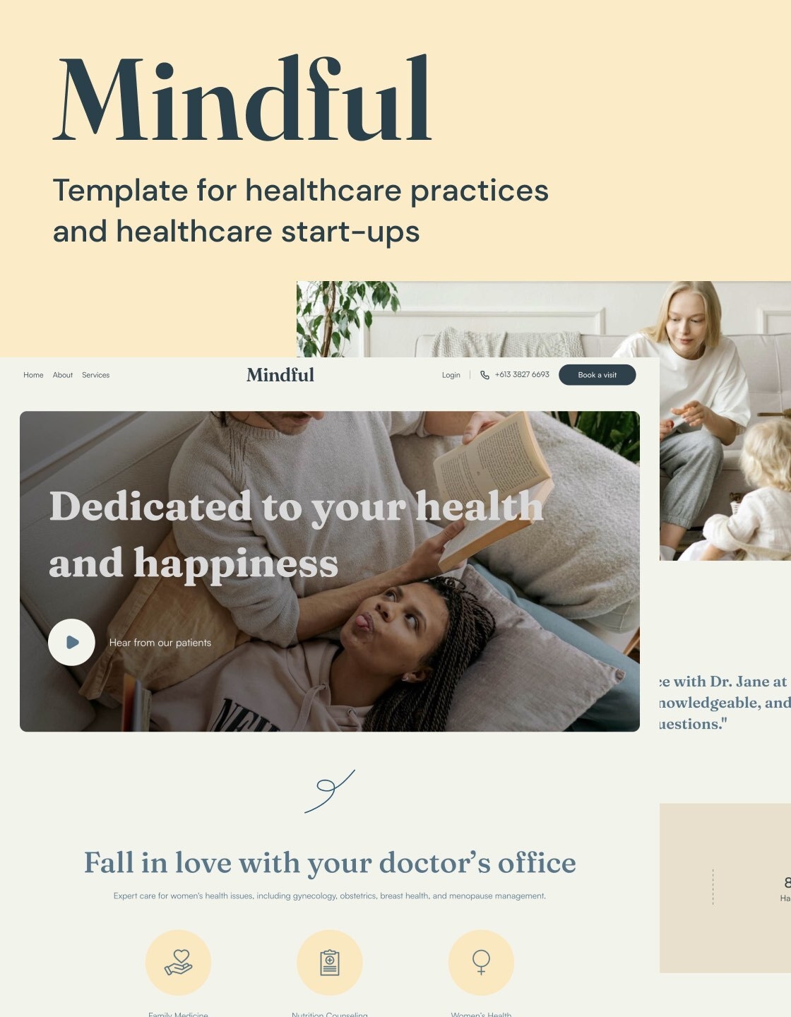 7 Best Nutritionist Website Templates And Designs Webflow Inspo