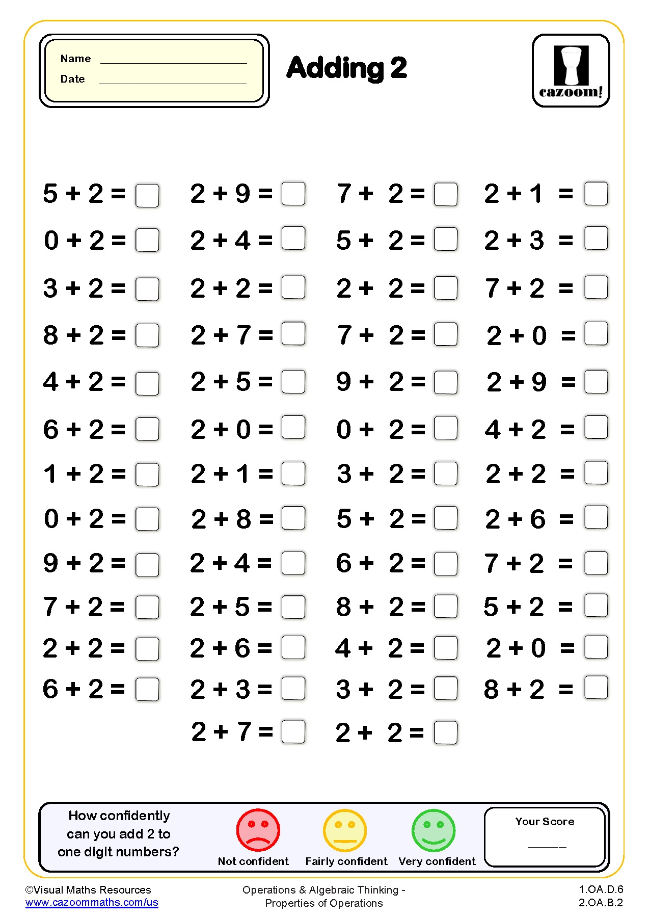 grade 2 math worksheets pdf