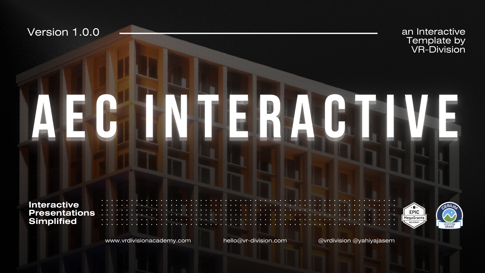 AEC Interactive Ready to use Unreal Engine 5 Template For Architects