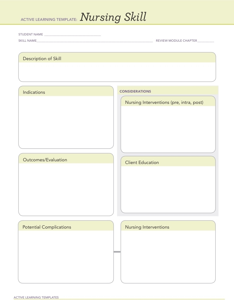 system disorder ati template