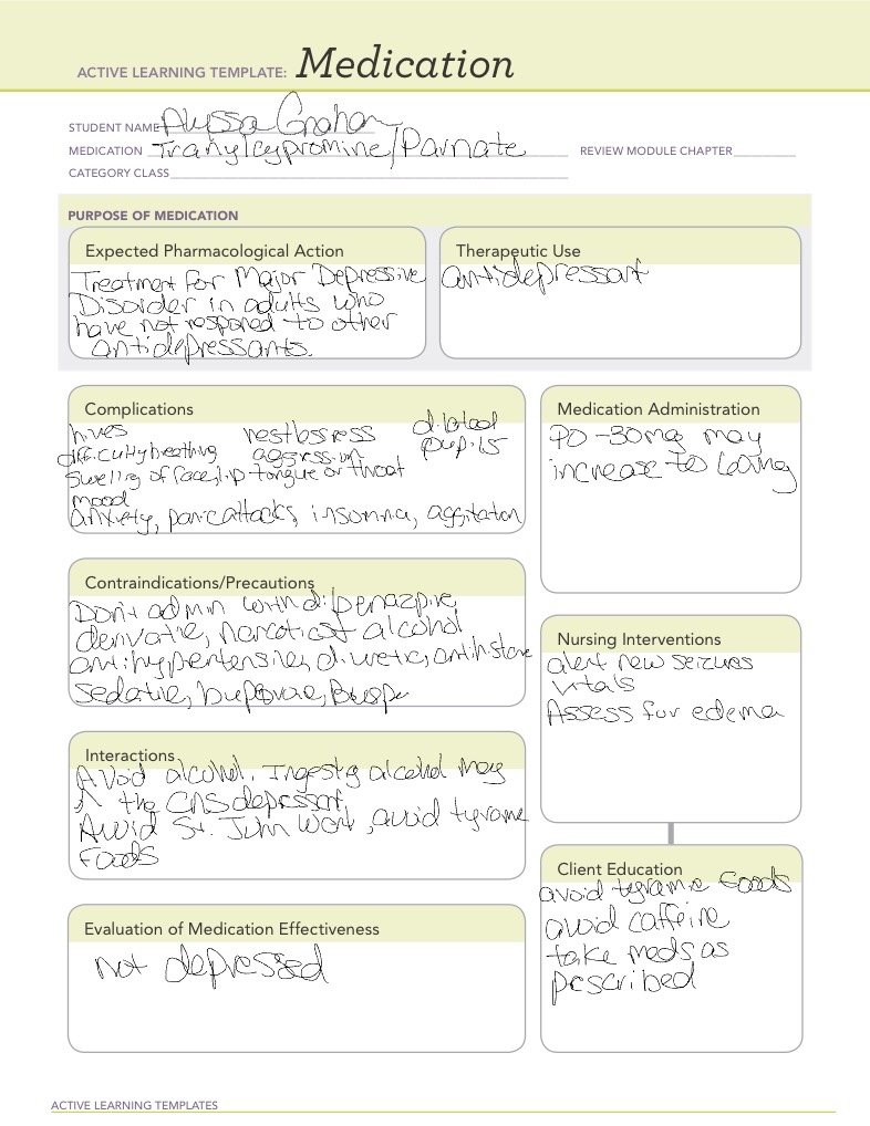 ALT Medication Notability Gallery