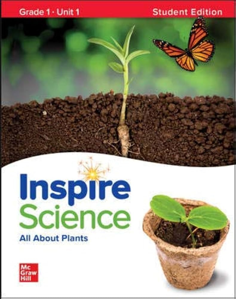 Amazon Inspire Science Grade 1 Student Edition Unit 1 9780076996131 McGraw Hill Books