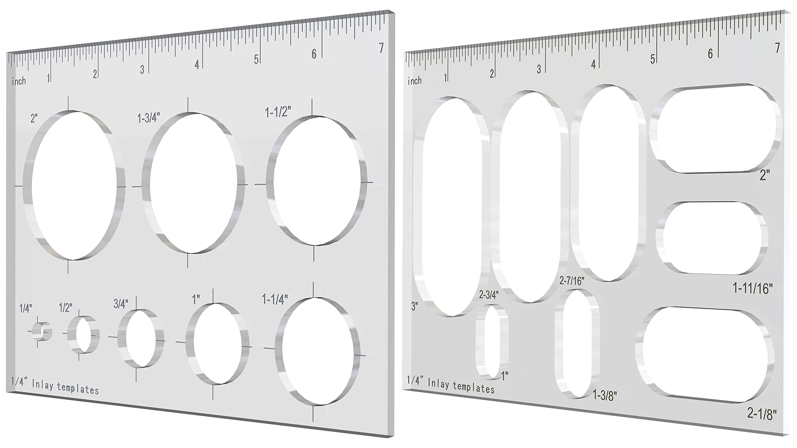 Amazon Pack Of 2 Router Templates For Woodworking Router Jig Templates Grommet Circle Inlay Template Decorative Tools Home Improvement Amazon Pack Of 2 Router Templates For Woodworking Router Jig Templates Grommet Circle Inlay Template Decorative Tools Home Improvement