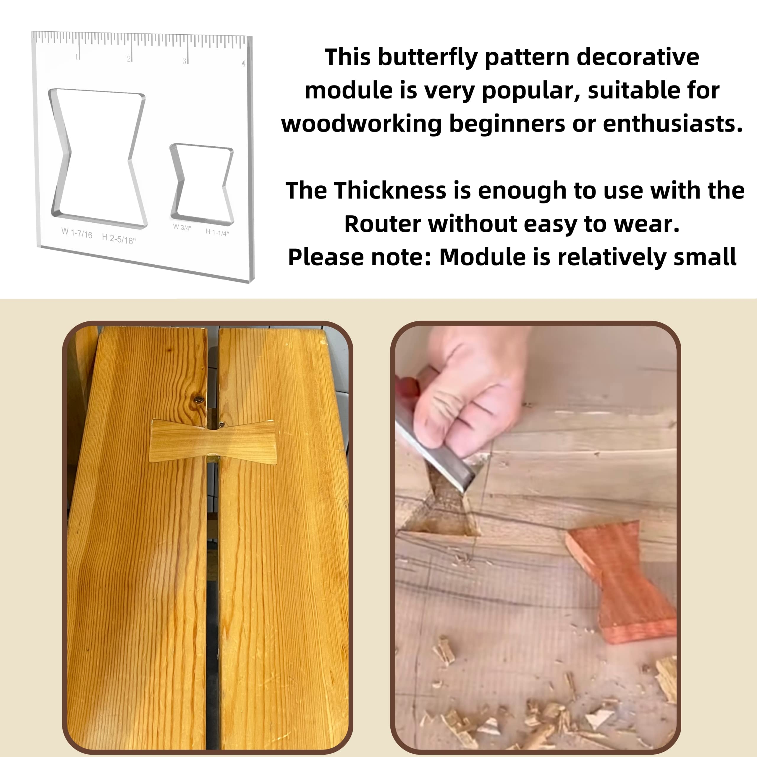 Amazon Router Template For Woodworking Butterfly Router Jig Template Inlay Template Set Decorative Templates 4 Pcs Butterfly Inlay Templates Tools Home Improvement