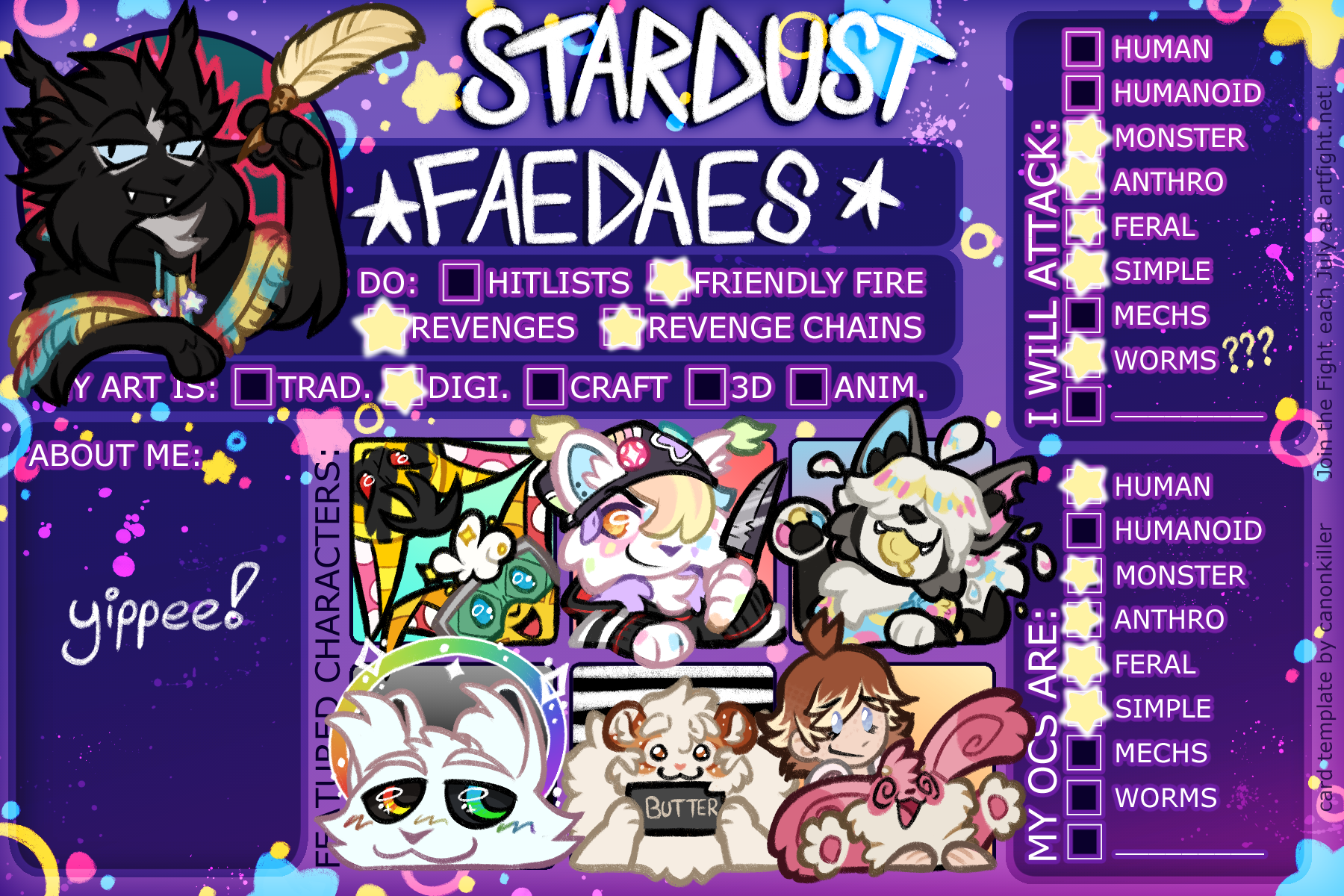 art fight template