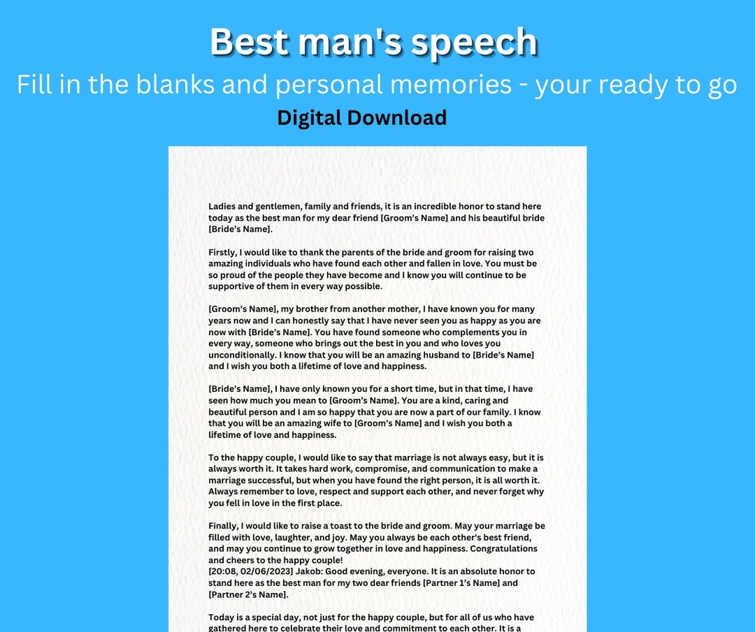 Best Man Speech Digital Download Wedding Groomsman Maid Of Honour Father Of The Bride Instant Download Etsy Finland Best Man Speech Digital Download Wedding Groomsman Maid Of Honour Father Of The Bride Instant Download Etsy Finland