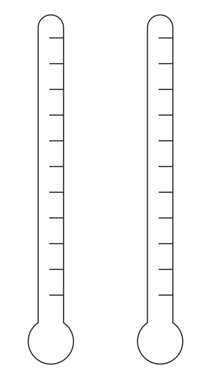 Blank Thermometer 10 Free PDF Printables Printablee Blank Thermometer 10 Free PDF Printables Printablee